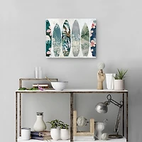 Surf Patterns Canvas Art Print