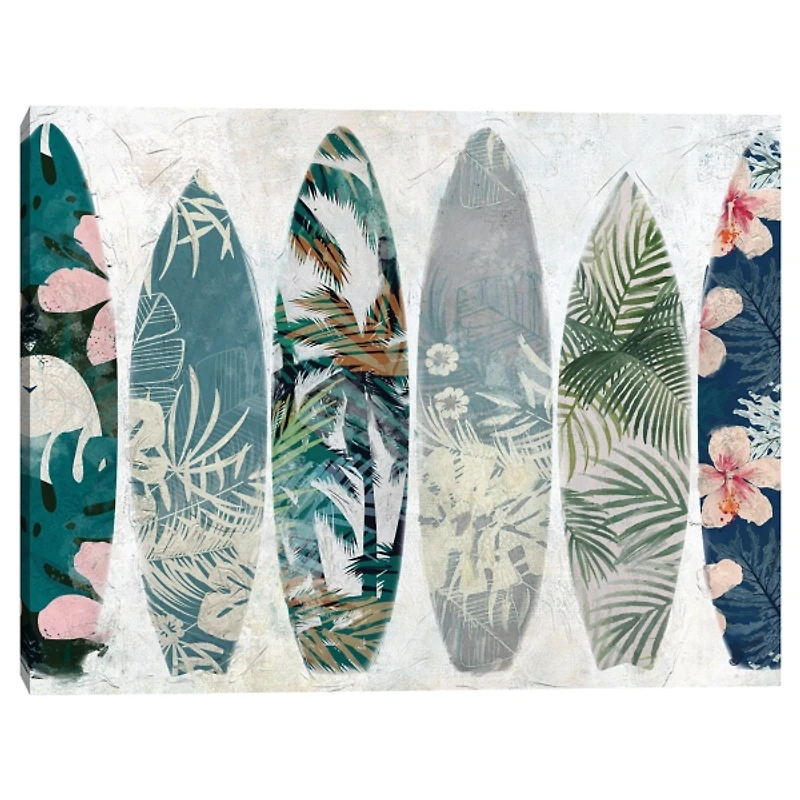 Surf Patterns Canvas Art Print