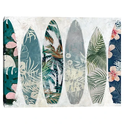 Surf Patterns Canvas Art Print