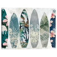 Surf Patterns Canvas Art Print