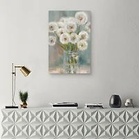 Mason Jar Wishes I Canvas Art Print