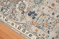 Gray Bohemian Area Rug, 5x7