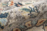 Gray Bohemian Area Rug, 7x9