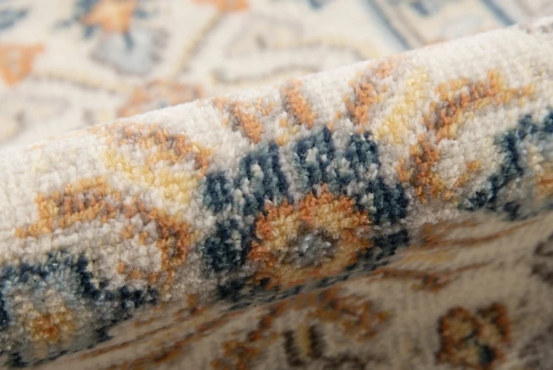 Light Beige Bohemian Area Rug, 5x7