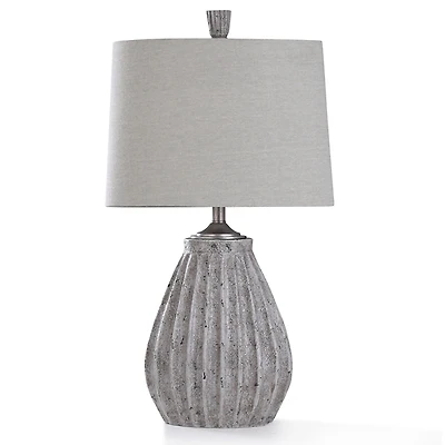 Arther Aged Stone Table Lamp