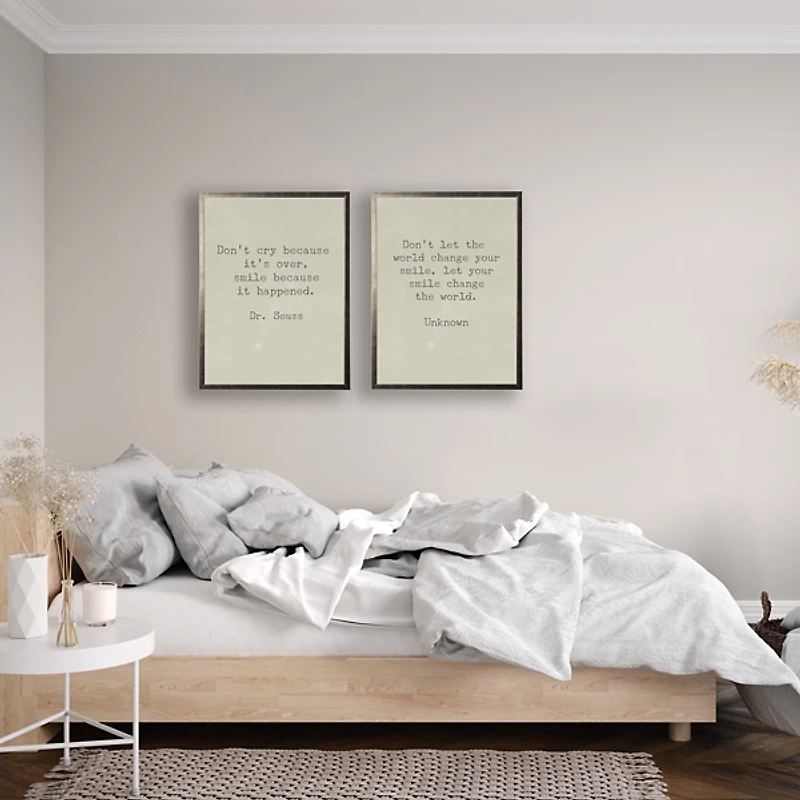 Change the World Dr. Seuss Quote Framed Art Print