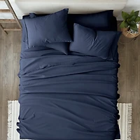 Navy Ultra Soft 6-pc. Full Sheet Set