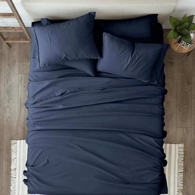 Navy Ultra Soft 6-pc. King Sheet Set
