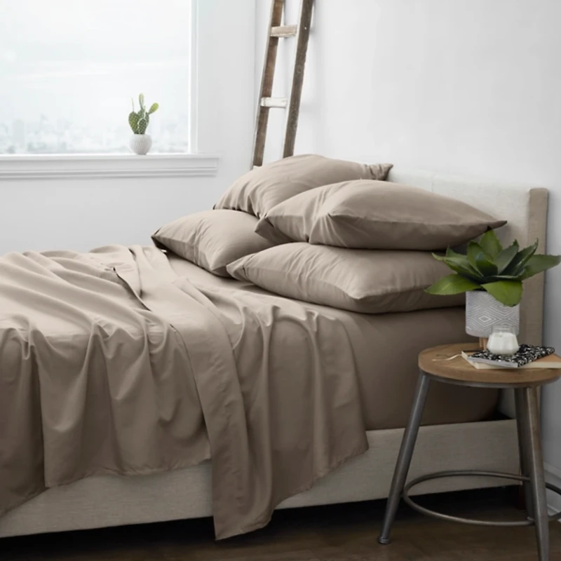 Taupe Ultra Soft 6-pc. King Sheet Set