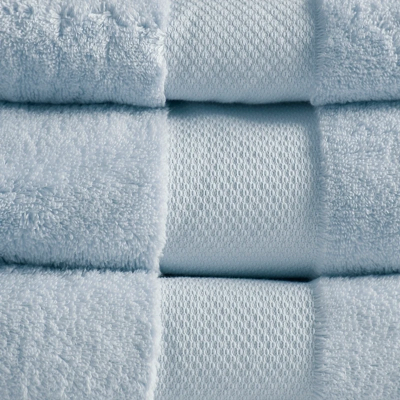 Light Blue 6-pc. Turkish Cotton Bath Towel Set
