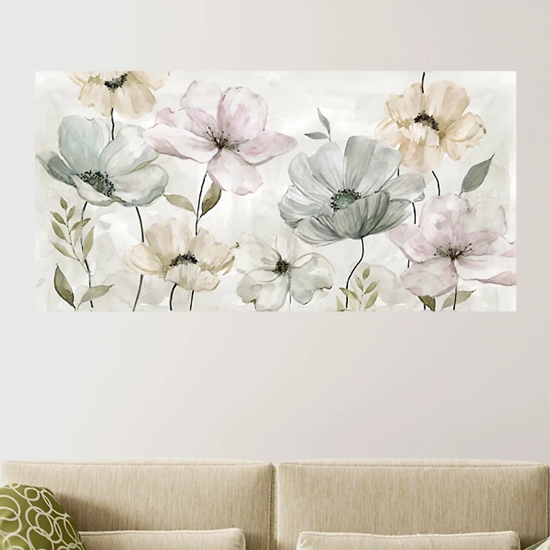 Garden Grays Giclee Canvas Art Print