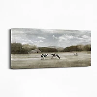 Country Satisfaction Giclee Canvas Art Print