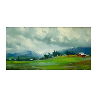 Wallowa Valley Giclee Canvas Art Print