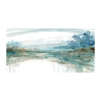 Watery Treeline Giclee Canvas Art Print