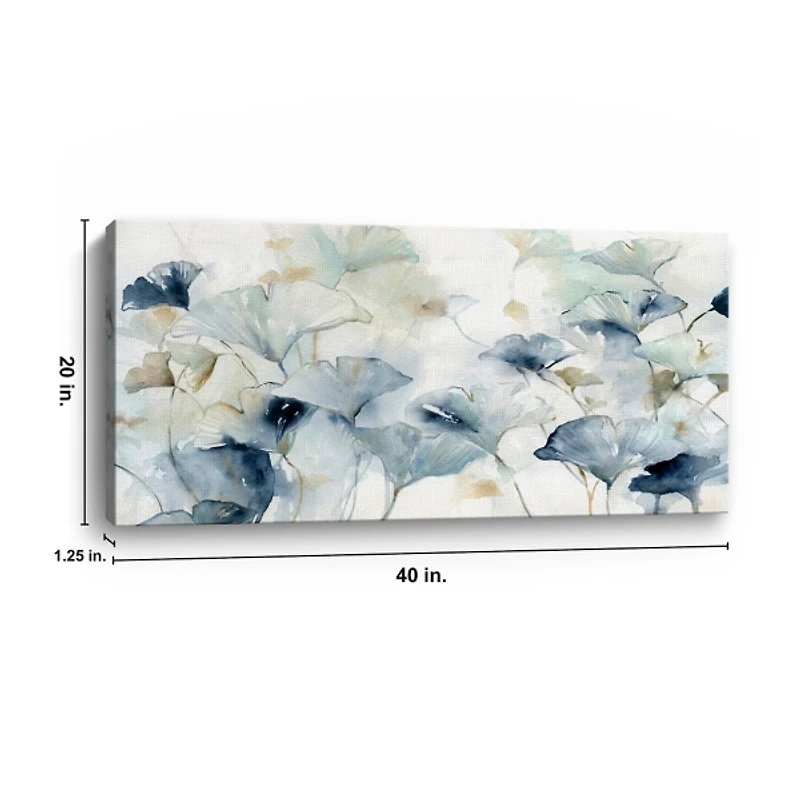 Glorious Ginkgo Giclee Canvas Art Print, 40x20 in.
