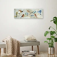 Spring Migration Canvas Art Print