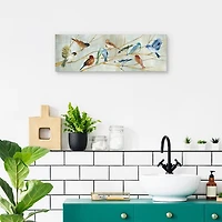 Spring Migration Canvas Art Print