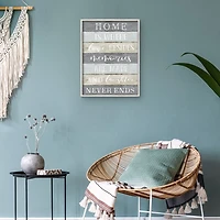 Laughter Never Ends Framed Canvas Art Print