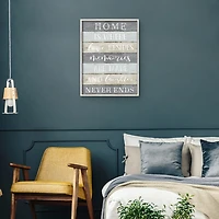 Laughter Never Ends Framed Canvas Art Print