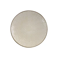 Cream Embossed 16-pc. Dinnerware Set