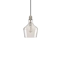 Silver Glass Avalon Pendant Light