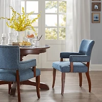 Warms Nailhead Trim Dining Chair