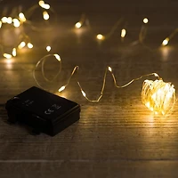 Warm Gold Mini String Lights, 32 ft.