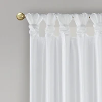 White Total Blackout Curtain Panel, 95 in.