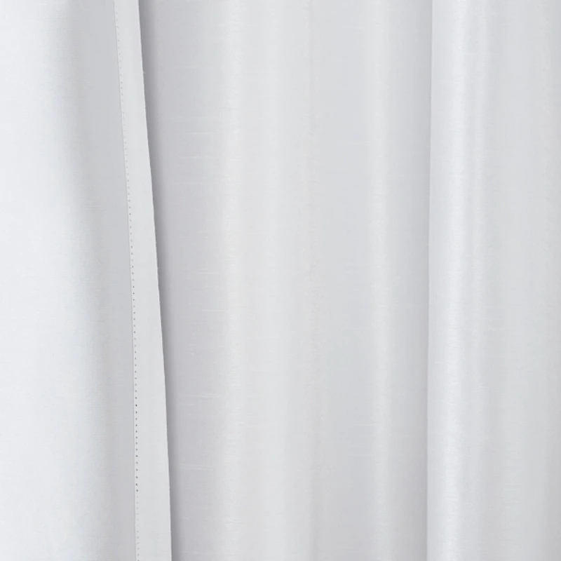 White Total Blackout Curtain Panel, 95 in.
