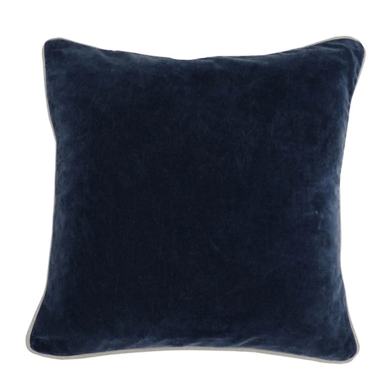 Velvet Navy Pillow