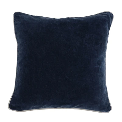 Velvet Navy Pillow