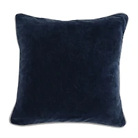 Velvet Navy Pillow