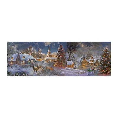 Stillness of Christmas Canvas Art Print