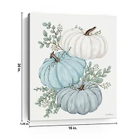 Pumpkin Trio Canvas Art Print