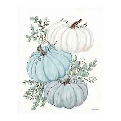 Pumpkin Trio Canvas Art Print