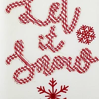 Let it Snow Kitchen Towels, Set of 3