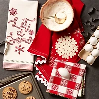 Let it Snow Kitchen Towels, Set of 3