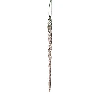 Glass Icicle Real Spun Ornaments, Set of 60