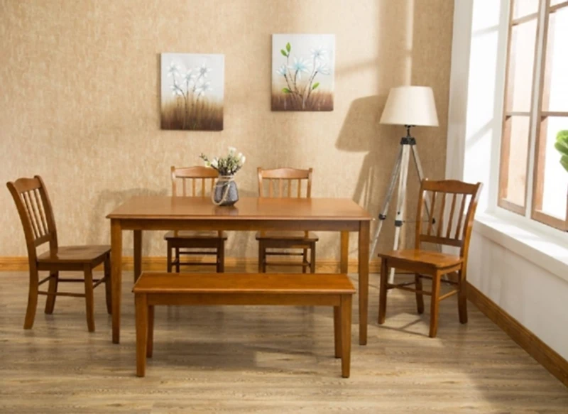 Walnut Wooden Dining Bench