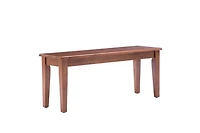Walnut Wooden Dining Bench