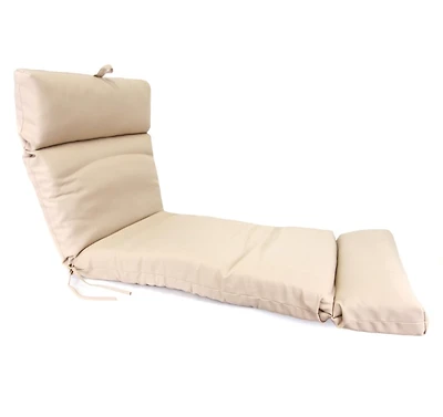 Antique Beige Outdoor Chaise Cushion, 22 in.