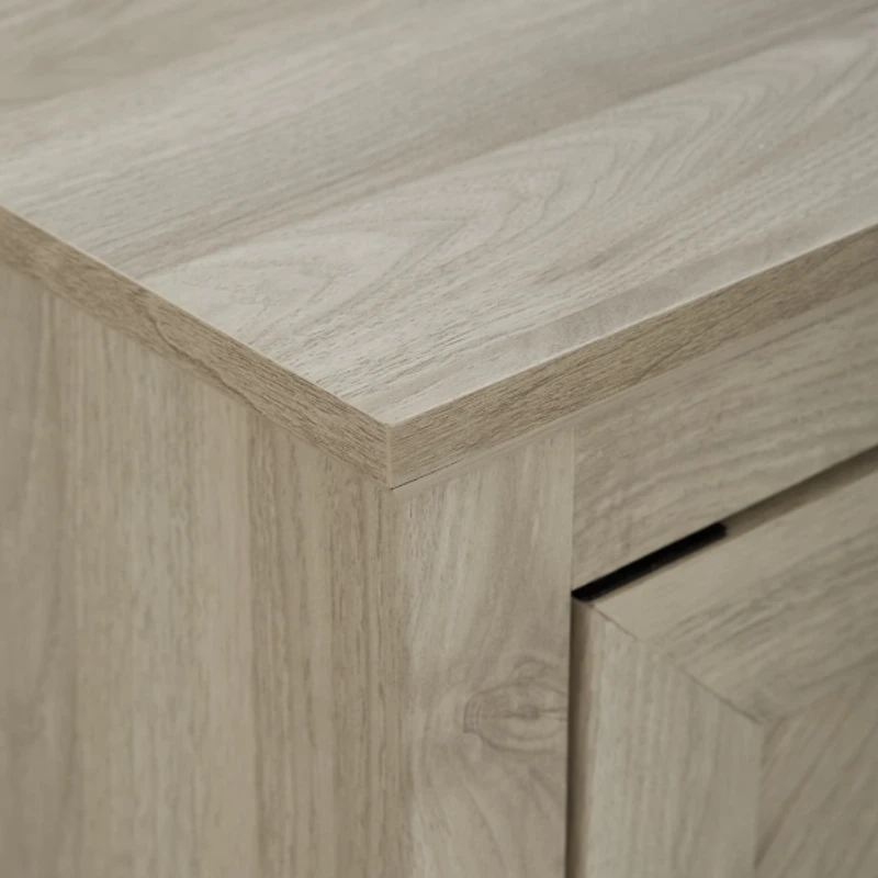 Birch 2-Door Chevron Cabinet