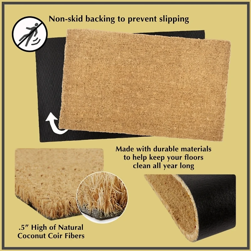 Merry and Bright Doormat