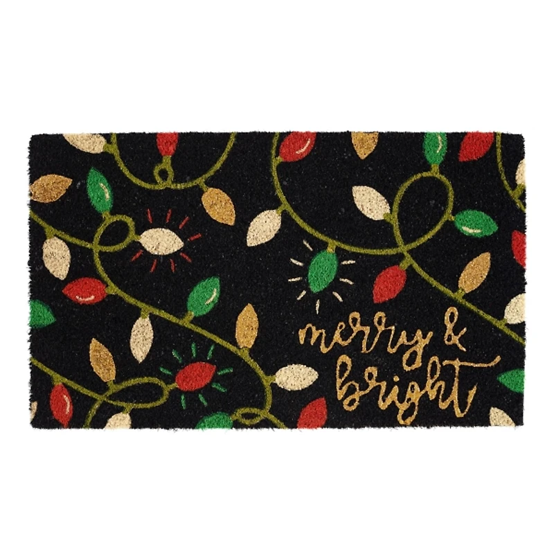 Merry and Bright Doormat