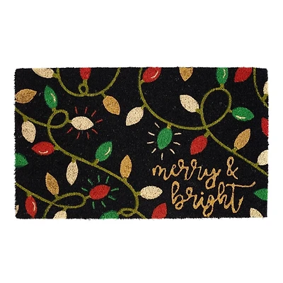 Merry and Bright Doormat