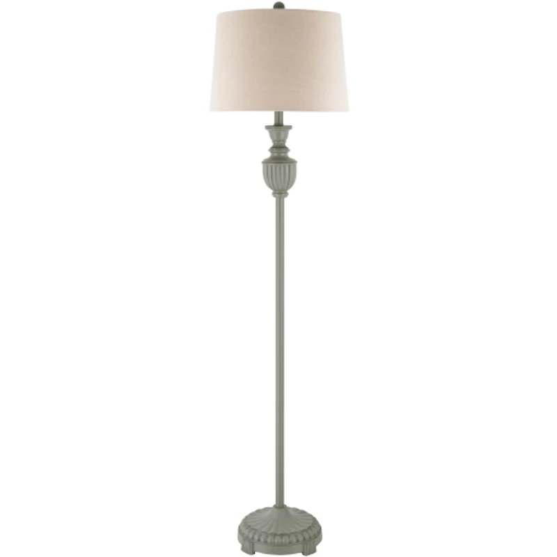 Gray Algood Metal Floor Lamp