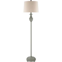 Gray Algood Metal Floor Lamp