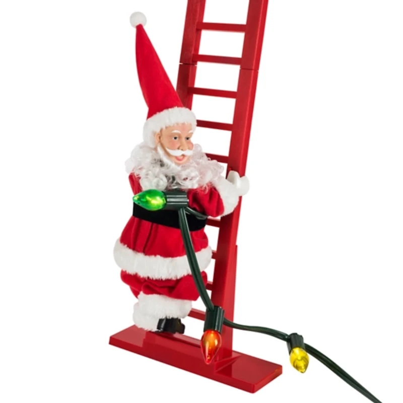 Musical Climbing Super Santa