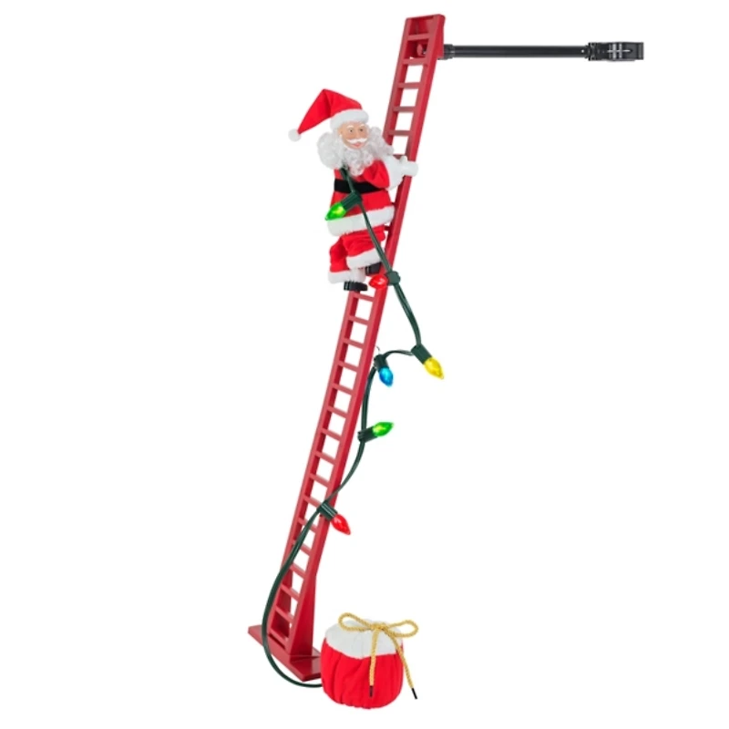 Musical Climbing Super Santa
