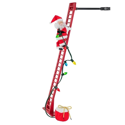 Musical Climbing Super Santa